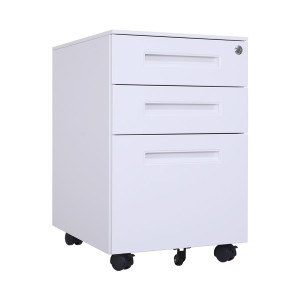 Mobile 3 Drawers Filing Cabinet