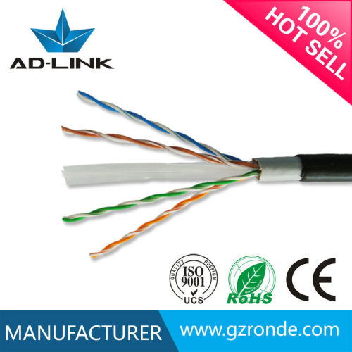 UTP CCA conductor cat6 wire wholesale with colorful PVC Jacket