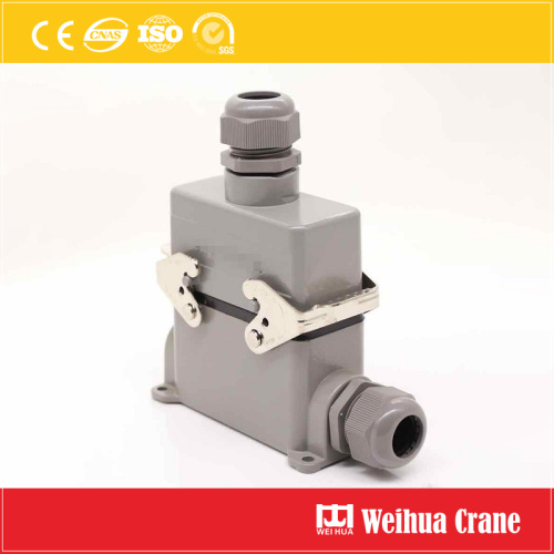 Connector met zware kraan