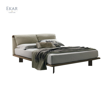 Nordic Fabric Modern High-Quality Bed for Bedroom