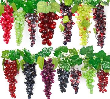 Artificial Fruits Simulation Grape Bunch for Wedding Decorations