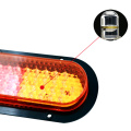 6 Lizel Pupa Amber Led Amber Led Trailer Tood Sineprof Tur-Seceprof Trared Sparels Yiyipada Yipada Awọ Imọlẹ Tralele