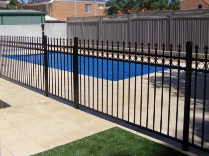 Decorative Wrought Iron Fence Panels