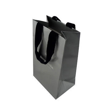 Paper garment bag, simple design, one color print, big handle