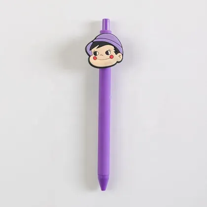Wholesale Kawaii Cartoon Signature Pens - Custom Logo 0.5mm Black Gel Ink Stationery Supplies