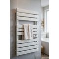Secador de toallas de aluminio con temporizador inteligente con pantalla táctil