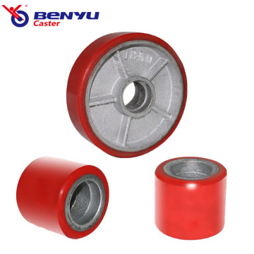 Iron Core Truck Wheel Manual Hydraulic Single Wheels