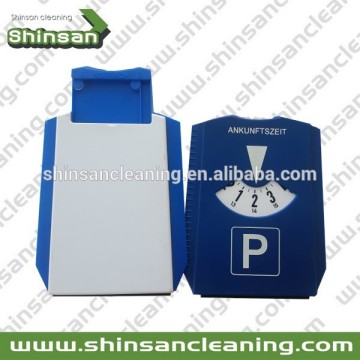 2016 Popular Plastic parking disc with pocket,parking disc