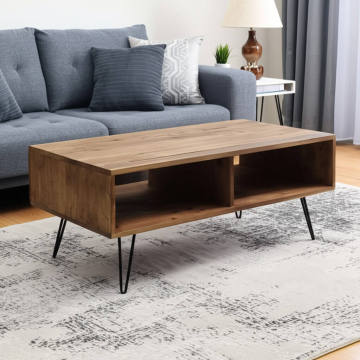 House Floating Design TV Cabinet Natural Light Oak