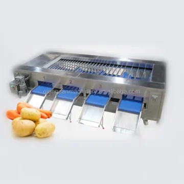 Automatic Vegetable Weight Classifier and Fruit Sorting Grader Machine
