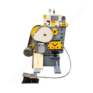 Small Combined Hydraulic Punch Machine for Ironworking and Shearing