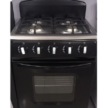 Horno de gas negro de 24 &quot;para cocinar en casa