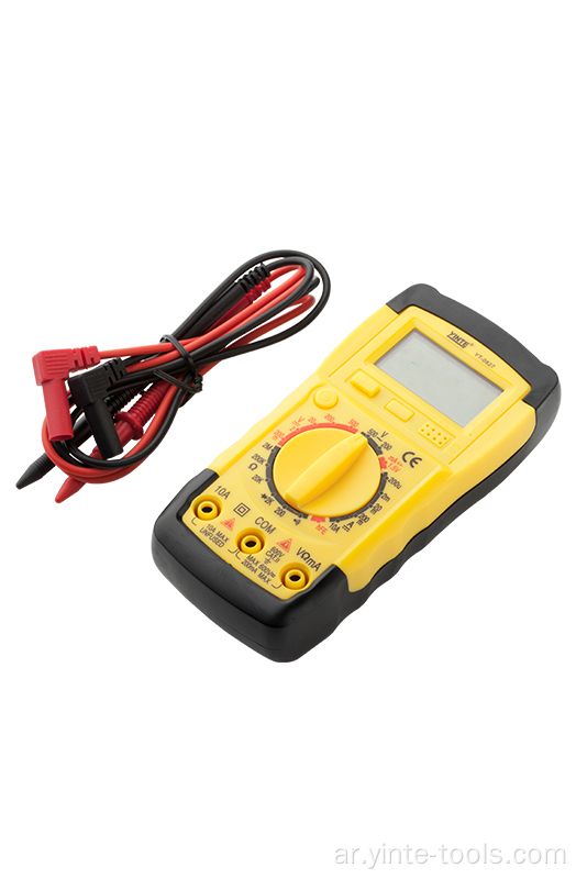 3 1/2 رقم متعدد القياس عرض Multimeter