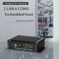 Mini PC Intel N97 с 2 LAN 6 COM COM FAN без фанатов Промышленного ПК