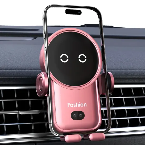 15W Fast Wireless Charger - Hot Selling Car Mount Phone Holder