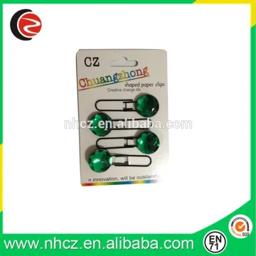 Green Acrylic Fancy Bookmark in Paper Card