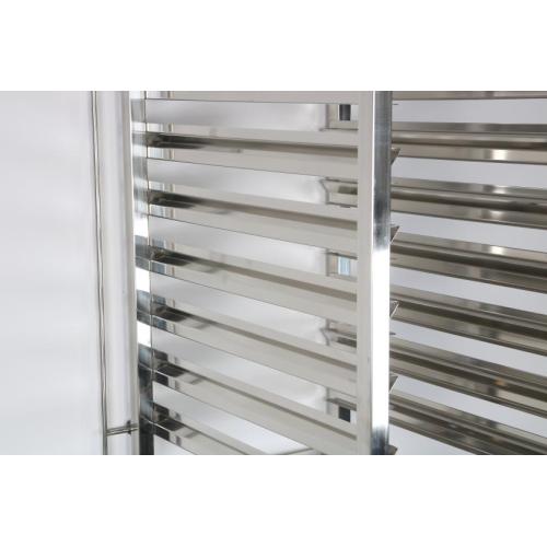 Commerce stainless steel single-line tray trolley