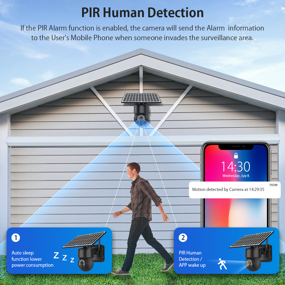 Solar System Outdoor 4g Camera 03