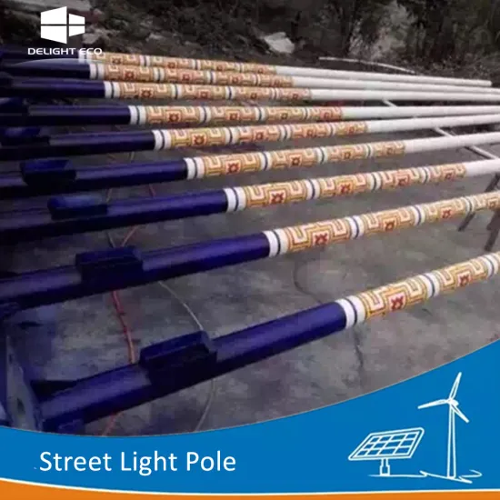 DELIGHT Decorative Lighting Street Steel Poles