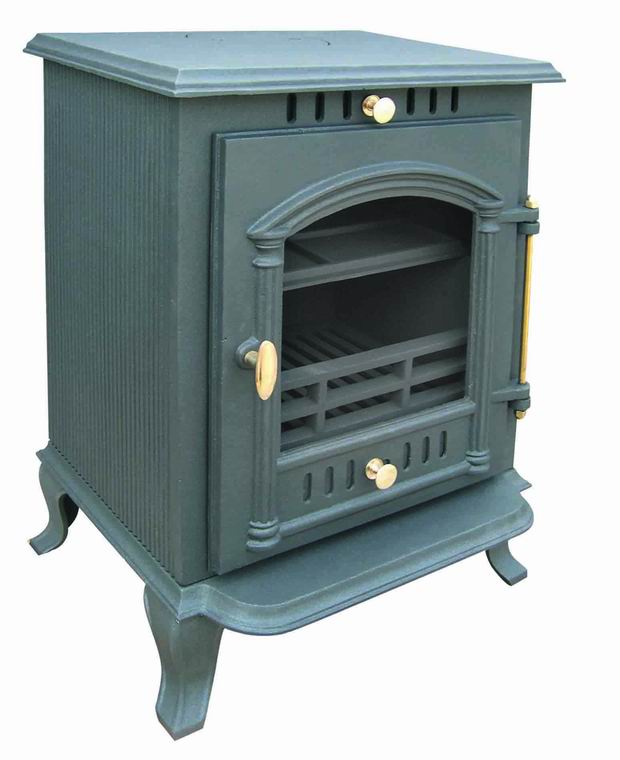 Cast Iron Stove Wood Burning Fireplace