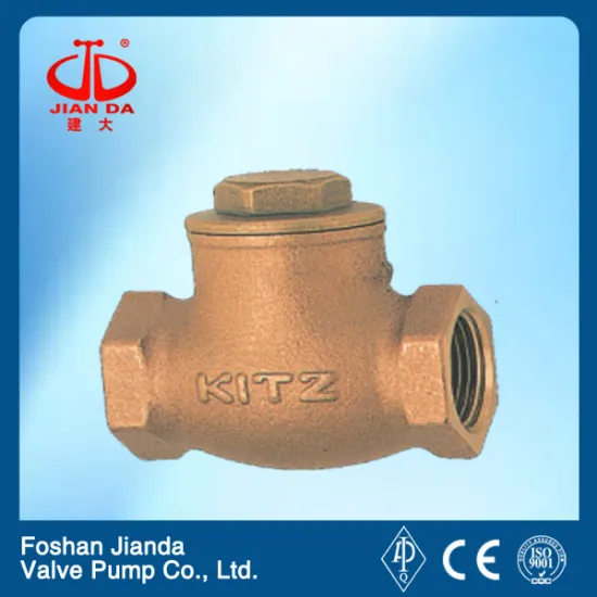 Copper threaded end swing check valve/check valve 6 inch