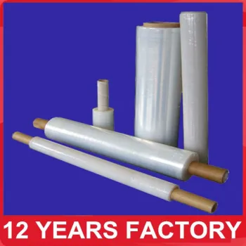 Professional handle plastic film transparent stretch film wrap film