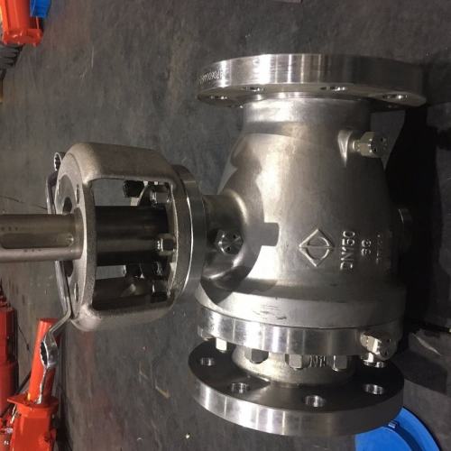 Wcb valve body electro-pneumatic ball valve