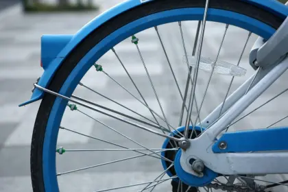 Wheel Beads Safety Reflector Plastic Clip