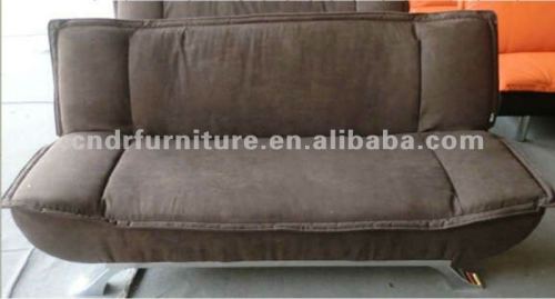 Brown Fabric Sofa Bed