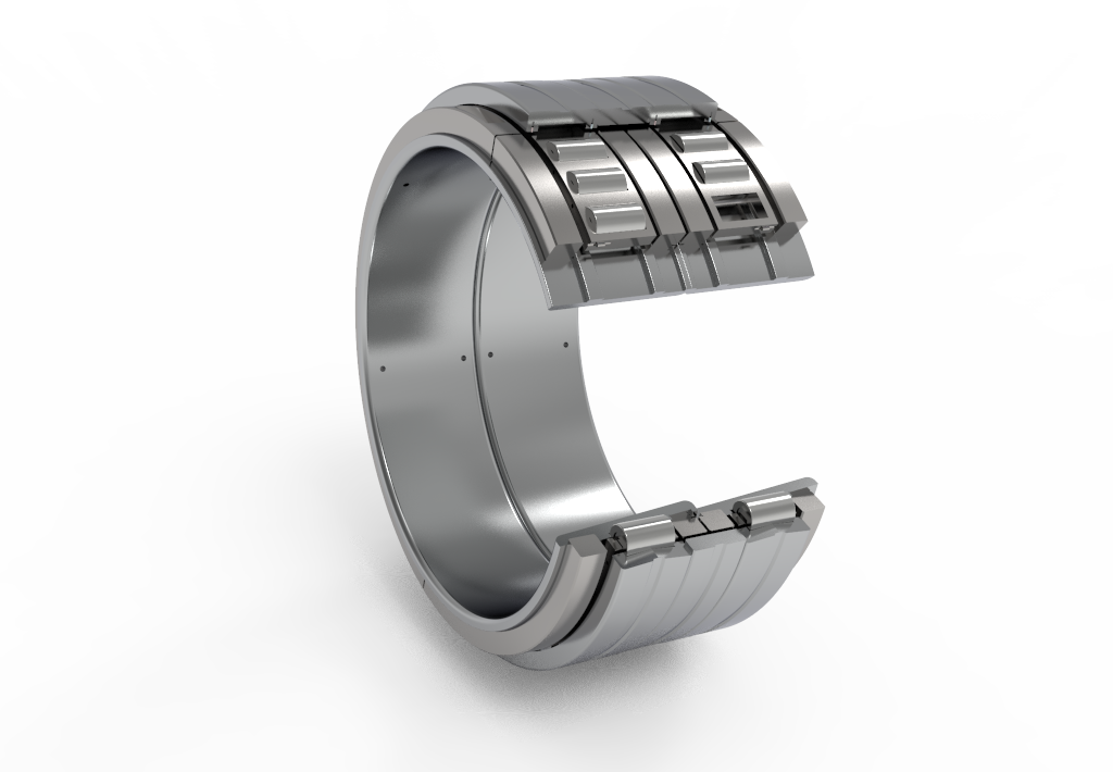 غلتک استوانه ای جزئی