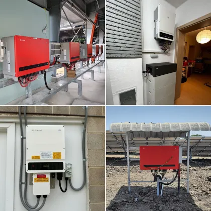 Goodwe Grid Inverter Solar Models: 3KW, 4KW, 5KW, 6KW - MS Series - DC to AC Conversion at 50/60Hz with MPPT Tracking