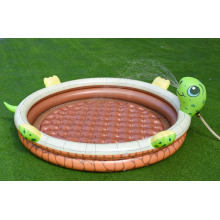 Turtle air Kids Paddling Pool With Sprinkler