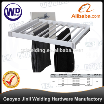 Wardrobe Accessories Pull Out Trouser Rack With Movable Trousers Rods 1401