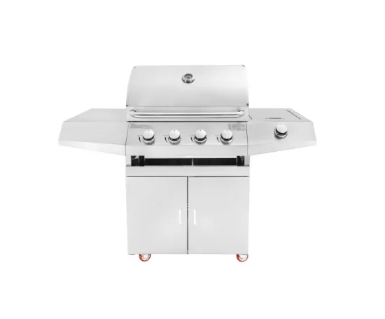Gas Grill With Handle Lid