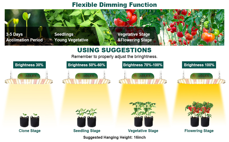dimmable grow light