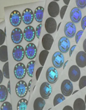 3D Custom Hologram Label Sticker