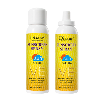 Disaar Scrunen Spray Spf 50 - Labé privé Anti-UV Aloe Vera &amp; Vitamin E