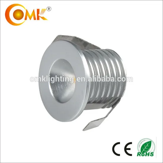 1 w adjustable 220-240v 50-60hz white round small interior cabinet light