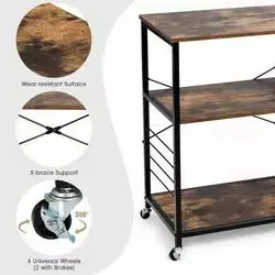 Microwave Kitchen Shelf for Kitchen Living Room