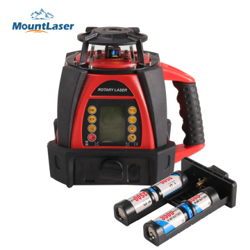 MLR300D Mount Laser Laser Level مع شاشة LCD: أداة محاذاة وقياس الدقة