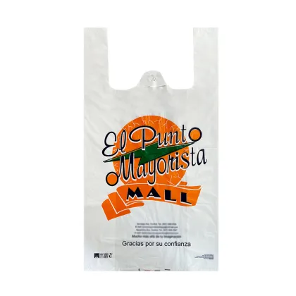 Compostable Biodegradable T-Shirt and Shopping Vest Packaging Bags