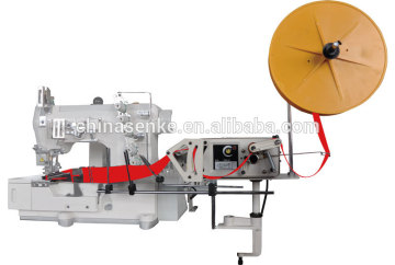 Sewing machine puller attachment for side tape deeder with 70mm roller TFS25