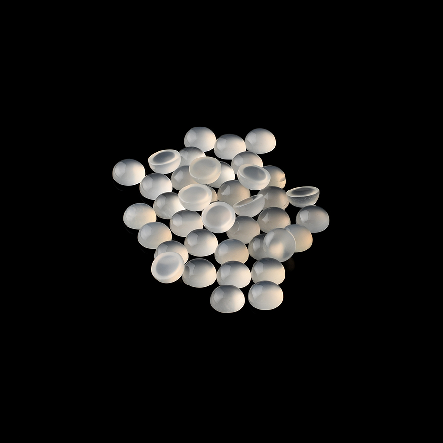 Natural White Chalcedony For Jewelry Making