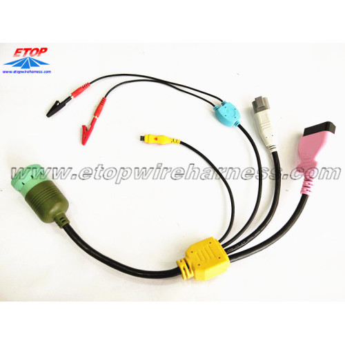 heavy vehicle diagnostic cables