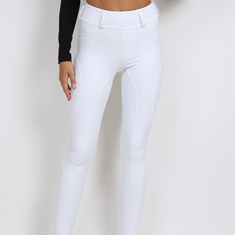 white high quality riding pants