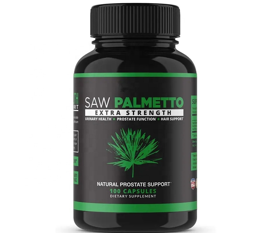 OEM/ODM Vegan Libido Men Health Saw Palmetto Capsules