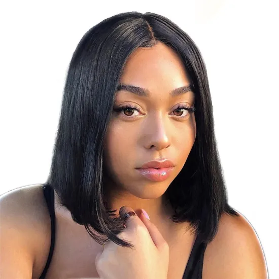 Cheap Cuticle Aligned Manufactured Hair 8 10 12 14 Short Inch Bob Brazilian Human Hair Wigs Color Bob Wigs Under 100