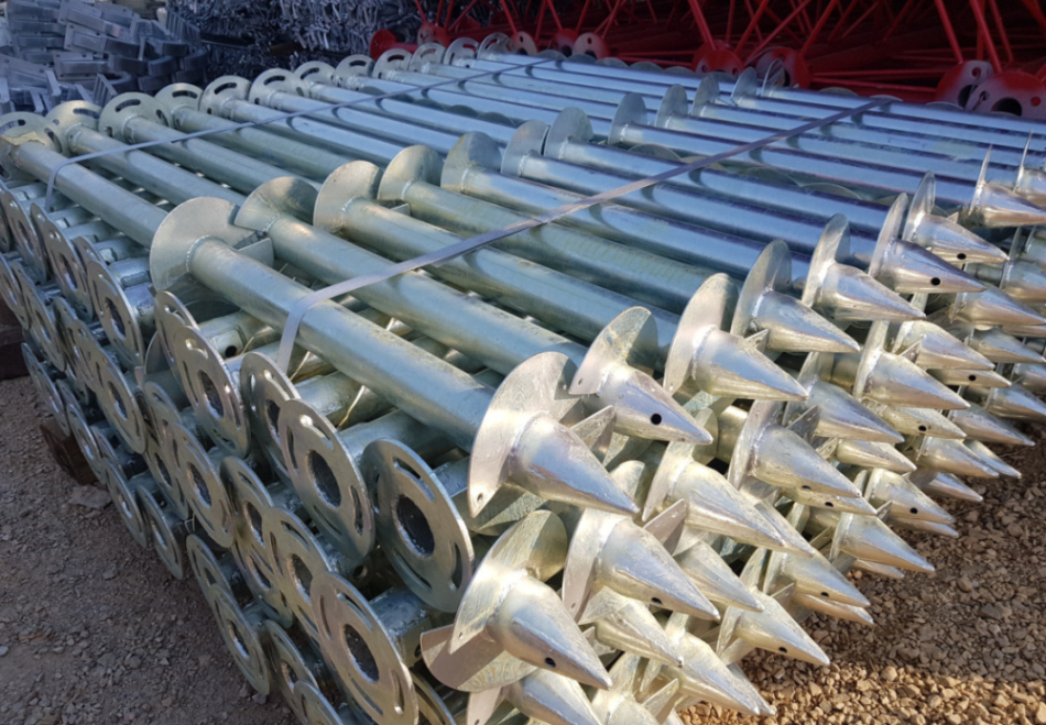 ANSI Standard Construction Ground Screw Ground Pile