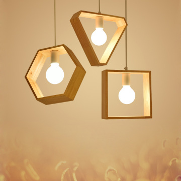 Geometric Modern Nordic Chandelier for Bedroom and Japanese Homestay