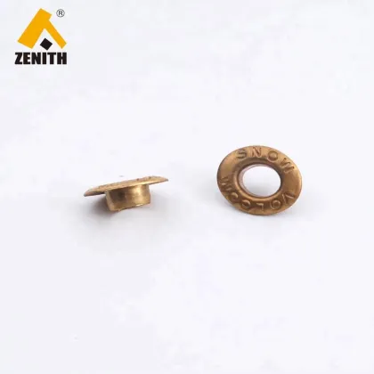 Engraved Logo Garment Brass Eyelets - BM10548